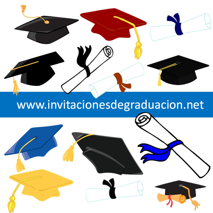 ▷ Las mejores Imágenes de Graduación para invitaciones tarjetas 2020