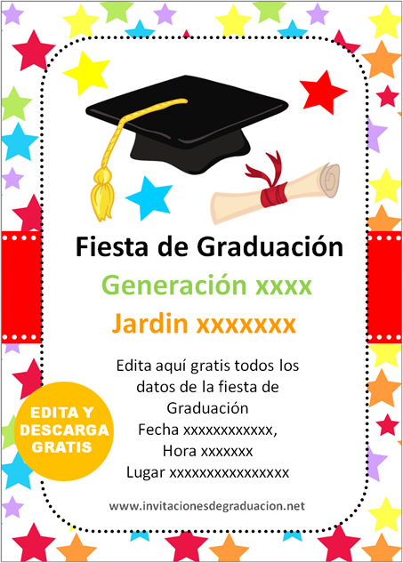 ▷ Tarjeta de Invitación para Cumpleaños Infantil Gratis para Editar